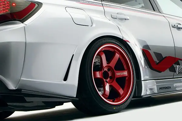 Wide Rear Fender Kit (+38Mm) For 2007-14 Subaru Wrx [Gvb] 1