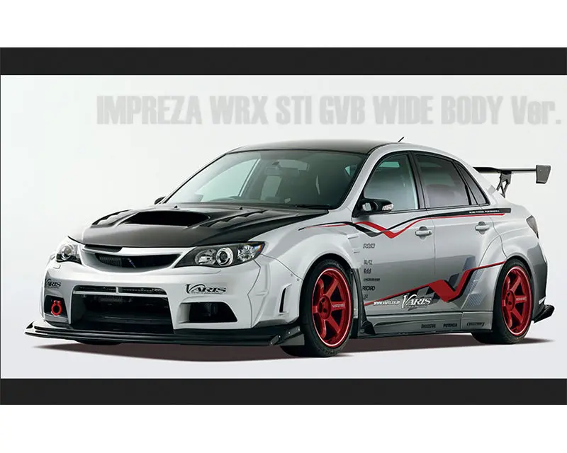 Varis Frp Wide Body Full Kit A Subaru Sti Gvb Sedan 08-16 1