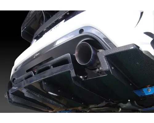 Varis Rear Diffuser Replacement Center Fin Toyota Gt-86 Zn6 Kouki 2016-2019 1