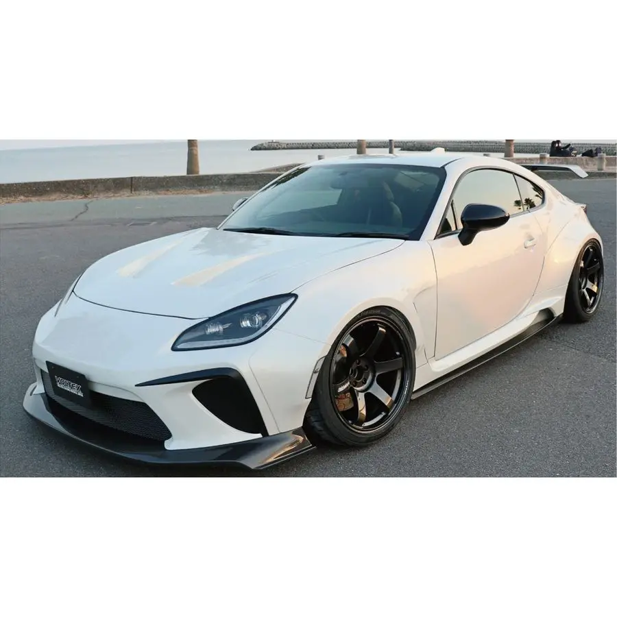 Voltex Wb Street Version 2 Frp & Wet Carbon Front Bumper For Zd8 Subaru Brz / Zn8 Toyota Gr86 1