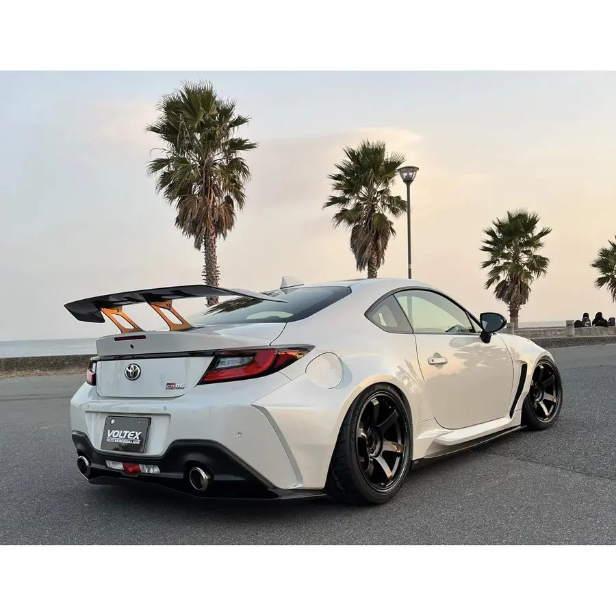 Voltex Wb Street Version 2 Wet Carbon Rear Under Spoiler For Zd8 Subaru Brz / Zn8 Toyota Gr86 1