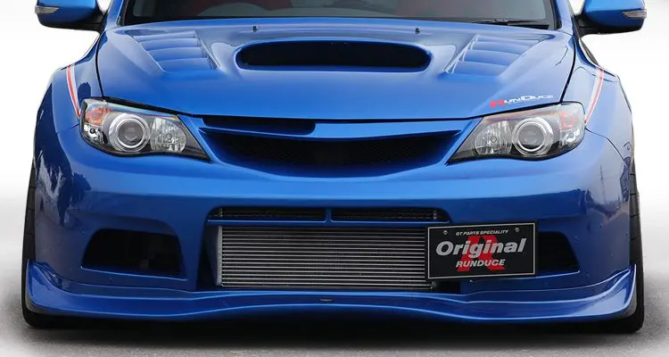 Varis X Original Runduce Front Bumper For 2007-14 Subaru Wrx Sti [Grb] 1