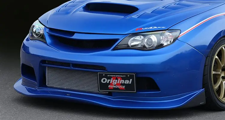 Varis X Original Runduce Ver. Front Lip Spoiler (Frp) For 2007-14 Subaru Wrx Sti [Grb] 1