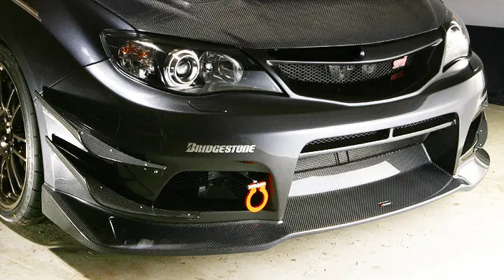 Varis ’09 Version Front Bumper For 2007-14 Subaru Wrx Sti [Grb/Gvb] 1