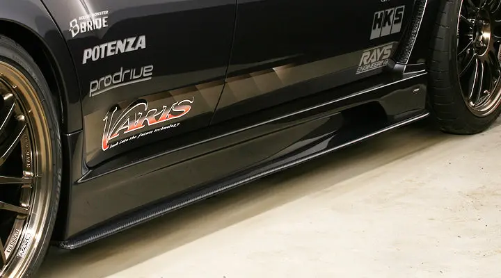 Varis ’09 Version Side Skirt Set For 2007-14 Subaru Wrx Sti [Grb/Gvb] 1