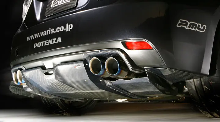 Varis ’09 Version Rear Diffuser For 2007-14 Subaru Wrx Sti [Grb/Gvb] 1
