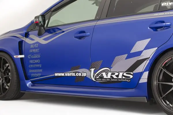 Varis Arising-I Side Underboard Set For 2015-19 Subaru Wrx Sti [Vab] 1