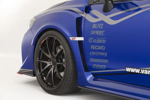 Varis Arising Ii Front Wide Fender Set (+8Mm) For 2015-19 Subaru Wrx Sti [Vab] 1