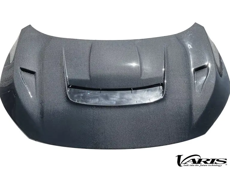 Varis Arising I Carbon Vented Cooling Hood For 2017-19 Honda Civic Type R [Fk8] 1