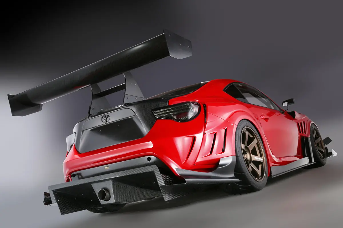 Varis Swan-Neck Gt-Wing For Racing For 2012-19 Toyota 86 / Subaru Brz [Zn6/Zc6] 1