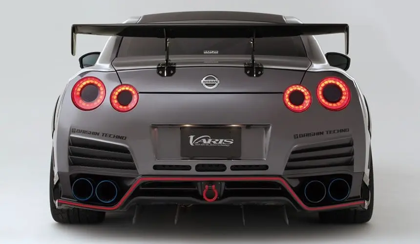 Varis Euro Edition Gt-Wing (Center Mount Version) For 2009-19 Nissan Gt-R [R35] Vani-085/087 1