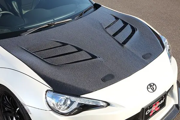 Varis Vented Cooling Hood (Bonnet) System-1 For 2012-19 Toyota 86/Brz/Fr-S [Zn6/Zc6] 1
