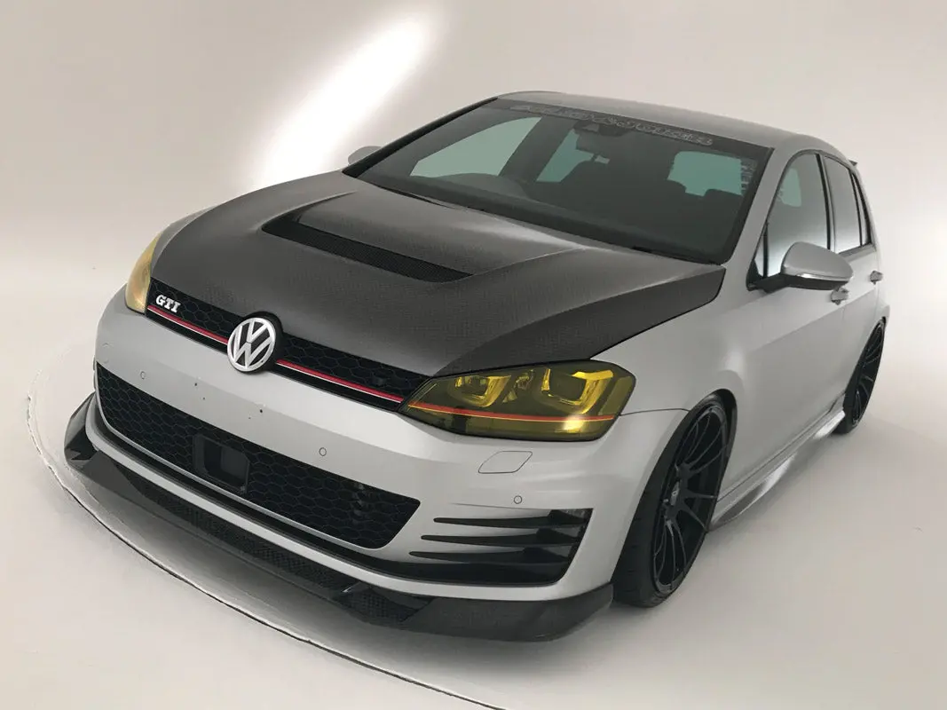 Solid & Joker Front Spoiler For 2015-16 Vw Golf Gti [Mk Vii] 1