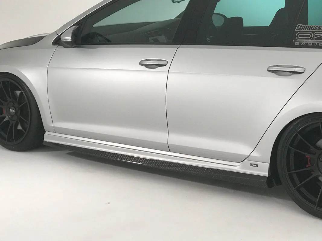 Varis Solid & Joker Side Skirt Set For 2015-19 Vw Golf Gti [Mk Vii] 1