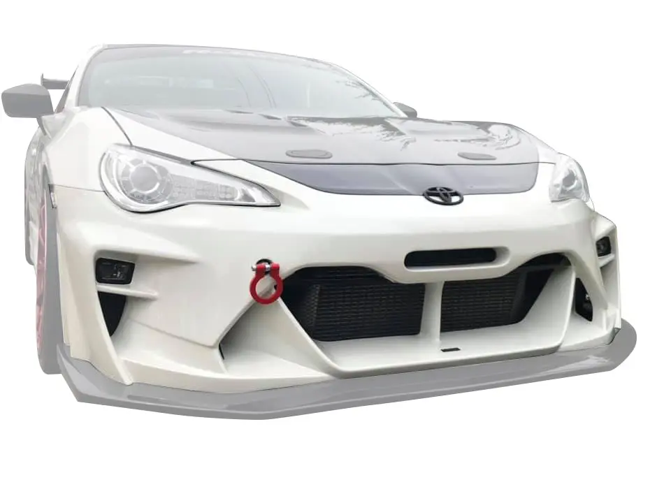 Varis Arising-Ii Front Bumper + Lip V2 For 2017-19 Toyota 86 [Zn6/Zc6] 1