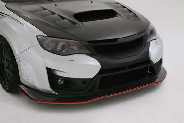 Varis Front Bumper, Ver. 2 (Ultimate ’16 Version) For 2007-14 Subaru Wrx Sti [Grb/Gvb] 1