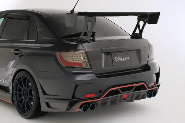 Varis Ultimate Rear Bumper For 2008-14 Subaru Wrx Sedan [Gvb] 1