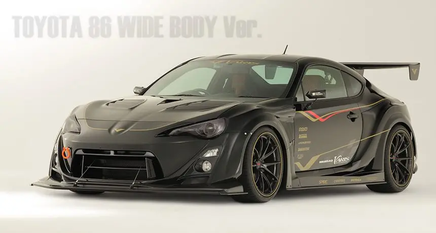 Varis Widebody Full Kit For 2012-16 Toyota 86/Subaru Brz/Fr-S [Zn6/Zc6] 1