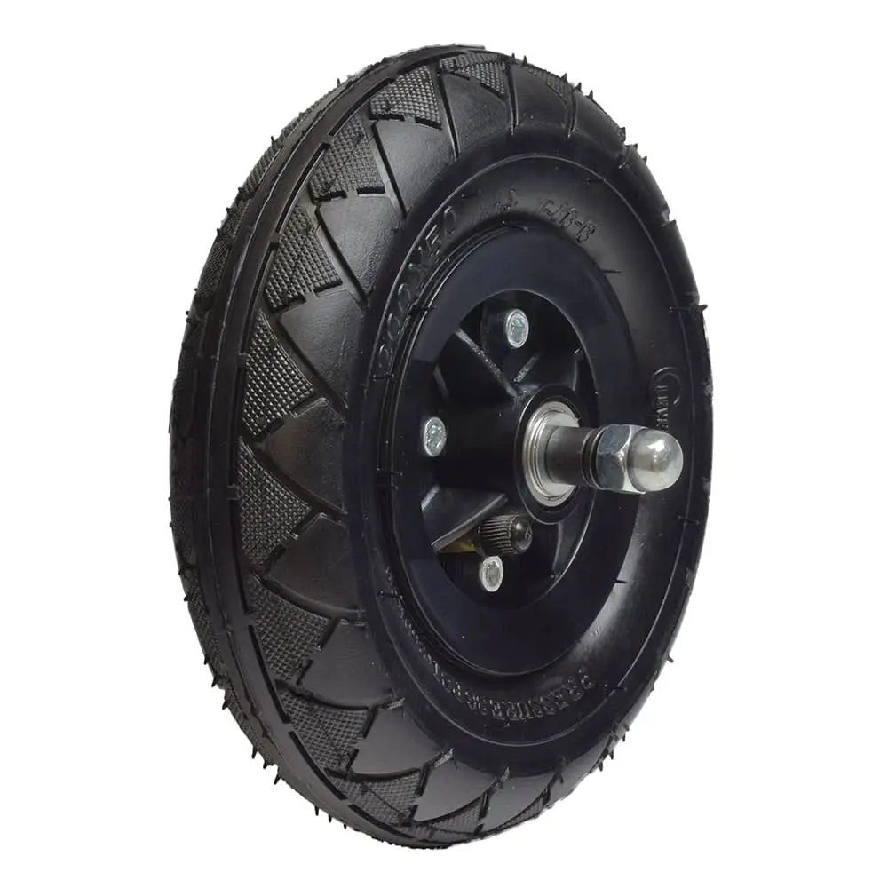 Front Wheel Assembly For The Razor E100, E100 Glow, E200 Series, E-Punk, Espark And The Dynacraft Hello Kitty Su Electric Scooter 1
