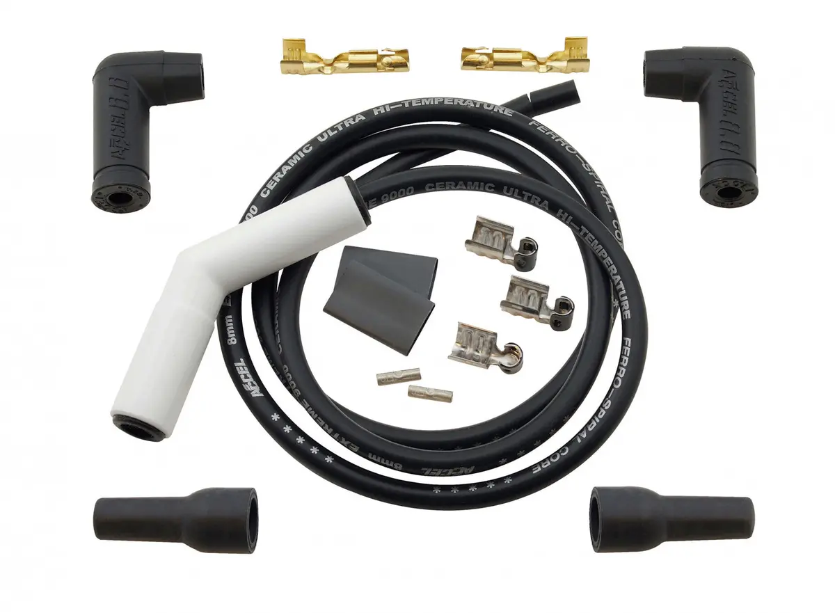 Accel Spark Plug Wires - Extreme 9000 - Ceramic Booted Single Wire Replacement 1