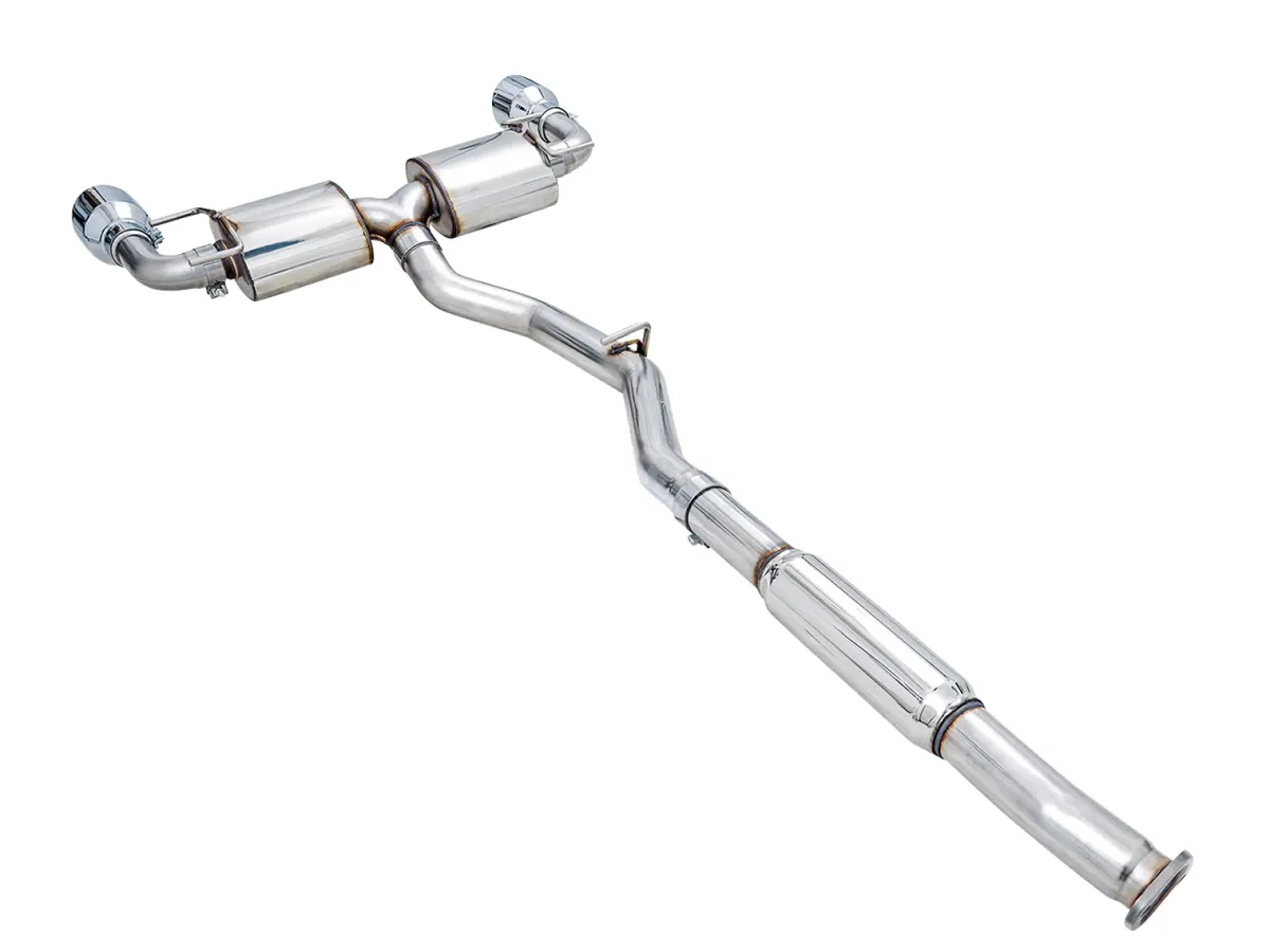 Awe Tuning Awe Touring Edition Exhaust For Subaru Brz / Toyota Gr86 / Toyota 86 -- Chrome Silver Tips 1