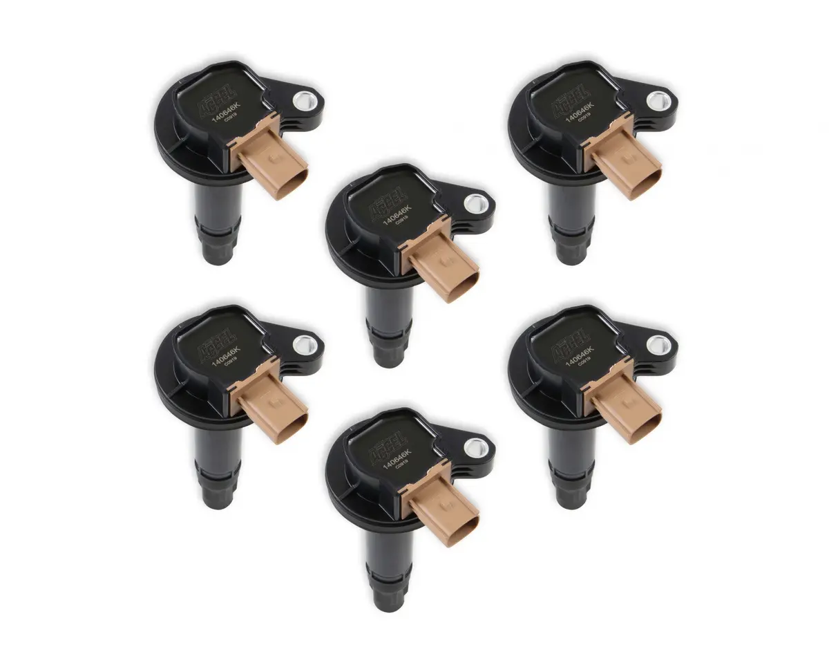 Accel Ignition Coil - Supercoil - 2010-2016 Ford Ecoboost 3.5L V6 - Black - 6-Pack (3-Pin) 1
