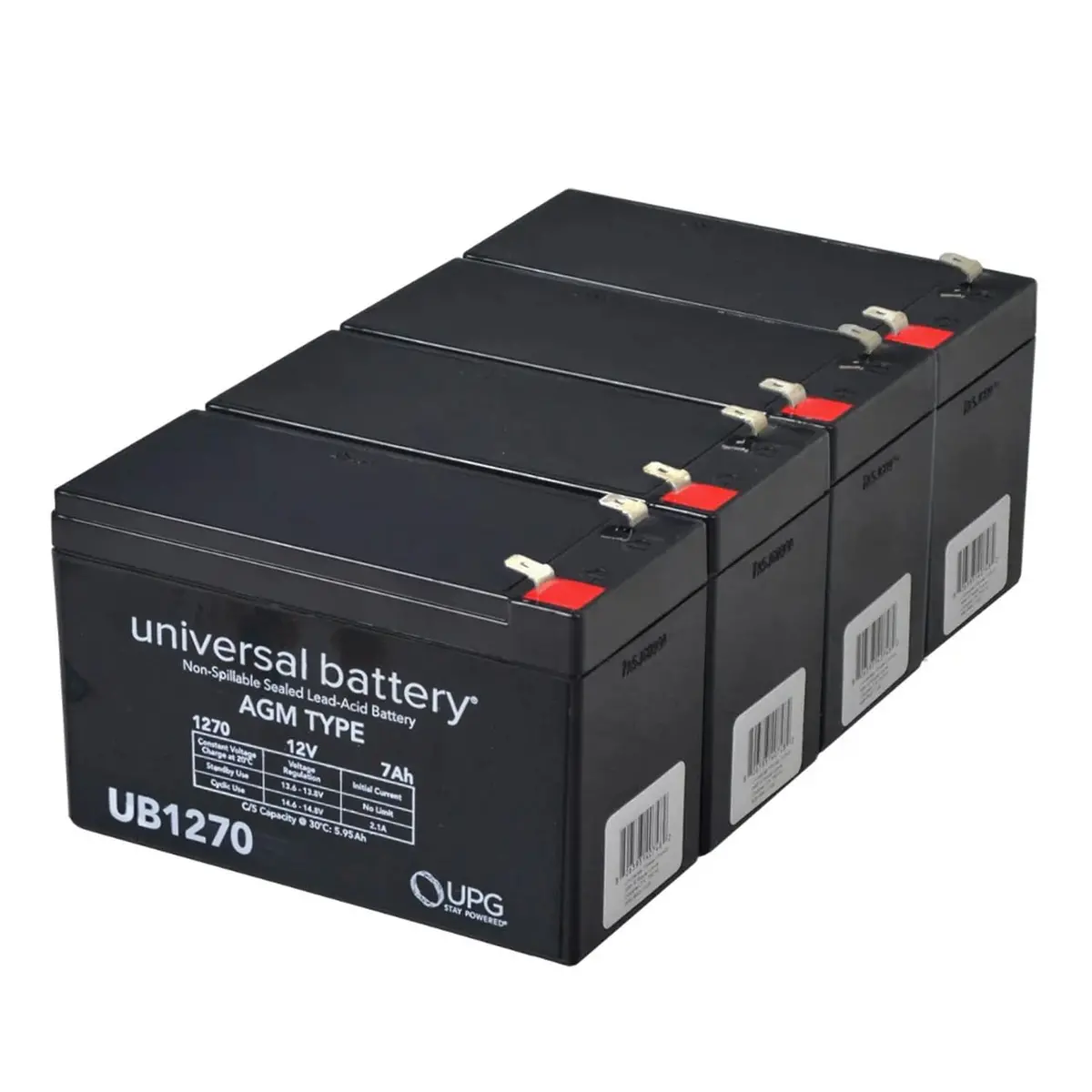 7 Ah 48 Volt Agm Battery Pack 1