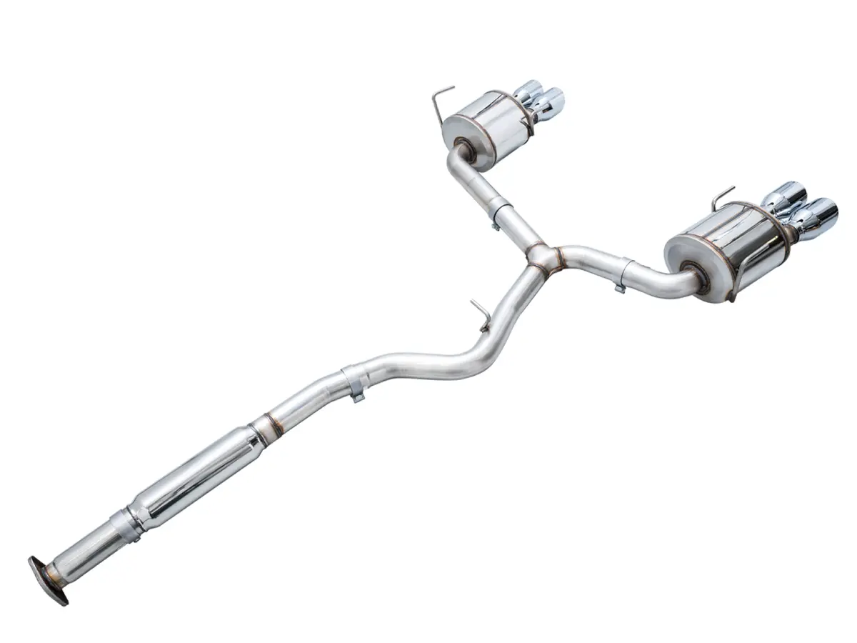 Awe Tuning Awe Touring Edition Exhaust For Vb Subaru Wrx - Chrome Silver Tips 1