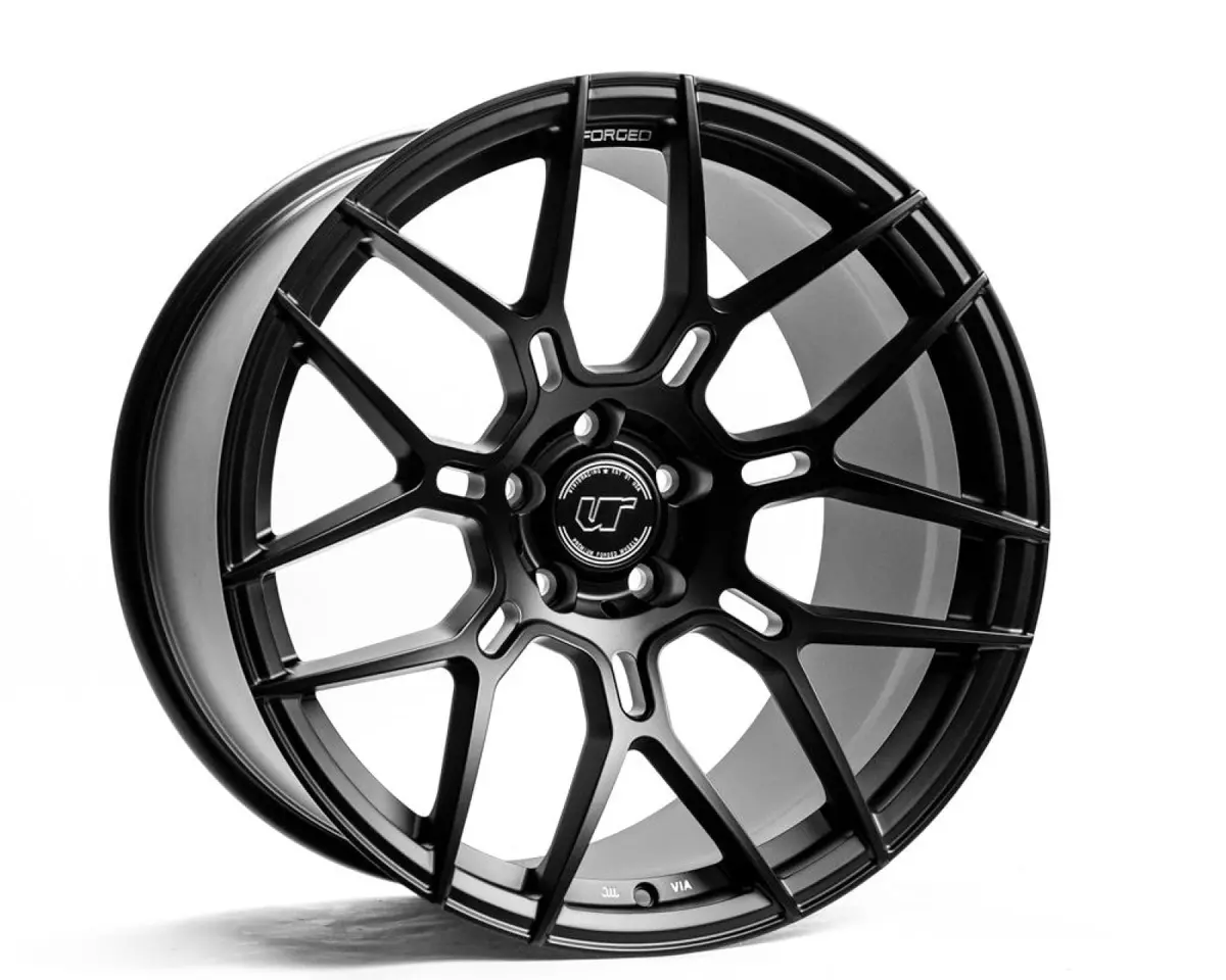 Vr Forged D09 Wheel Matte Black 20X12 25Mm 5X114.3 1