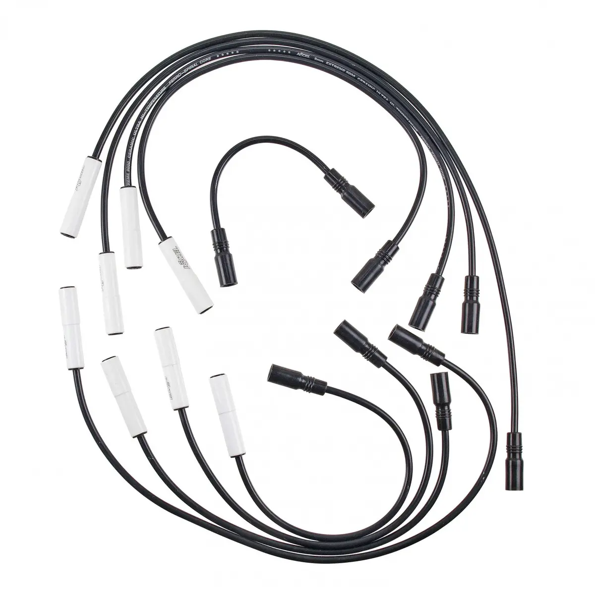 Accel Spark Plug Wire Set - Extreme 9000 Ceramic Boot - Chevy/Gmc Truck 1996-2000 7.4L Vortec 1
