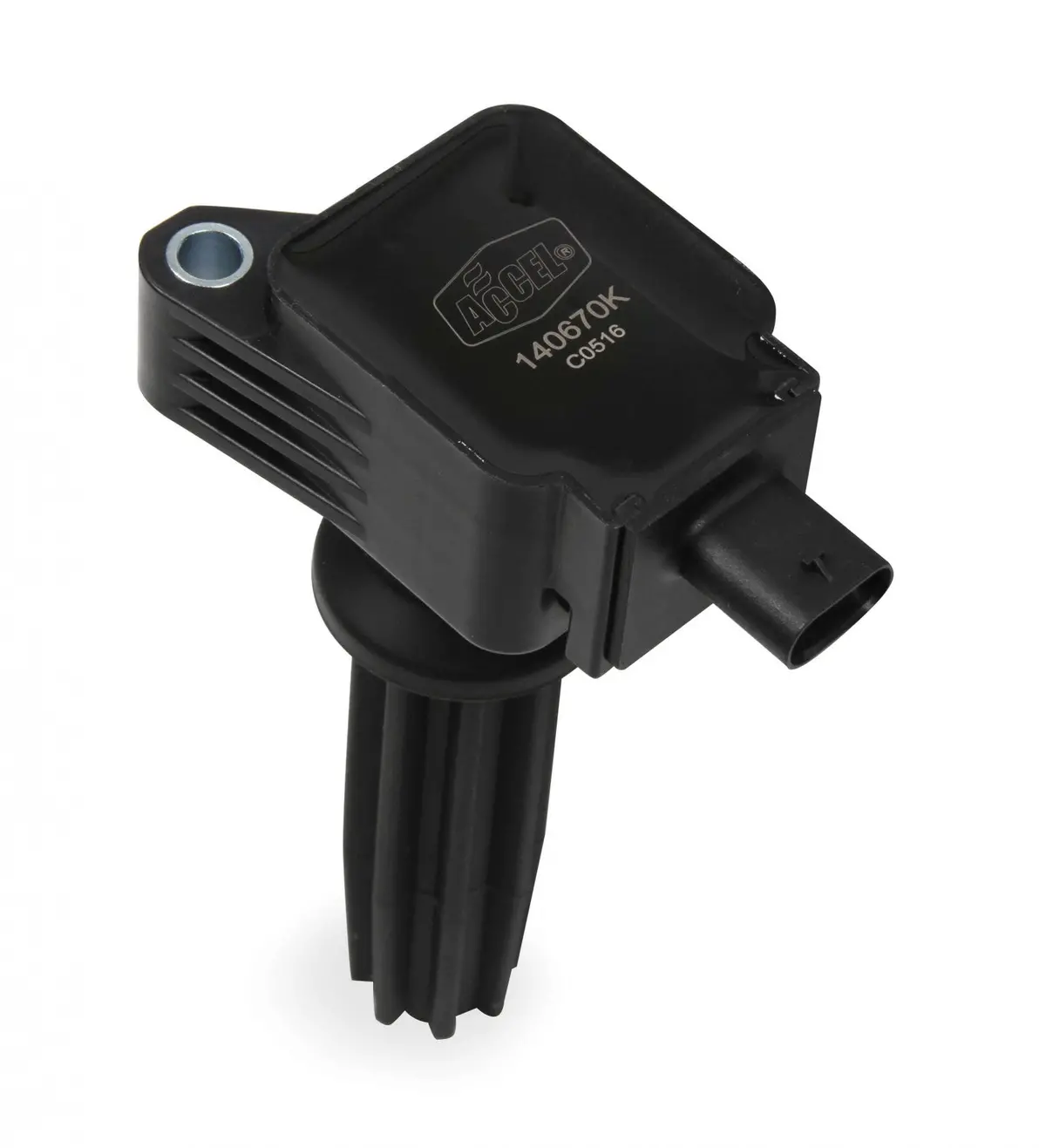 Accel Ignition Coil - Supercoil - 2012-2017 Ford Ecoboost 2.0L/2.3L - L4 - Black - Individual 1