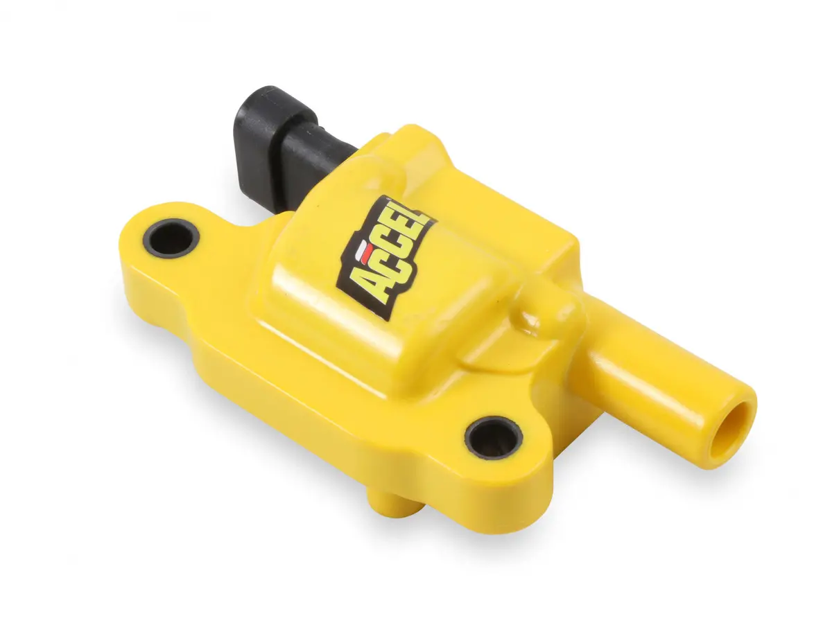 Accel Ignition Coil - Supercoil Gm Ls2/Ls3/Ls7 Engines, Yellow, Individual 1