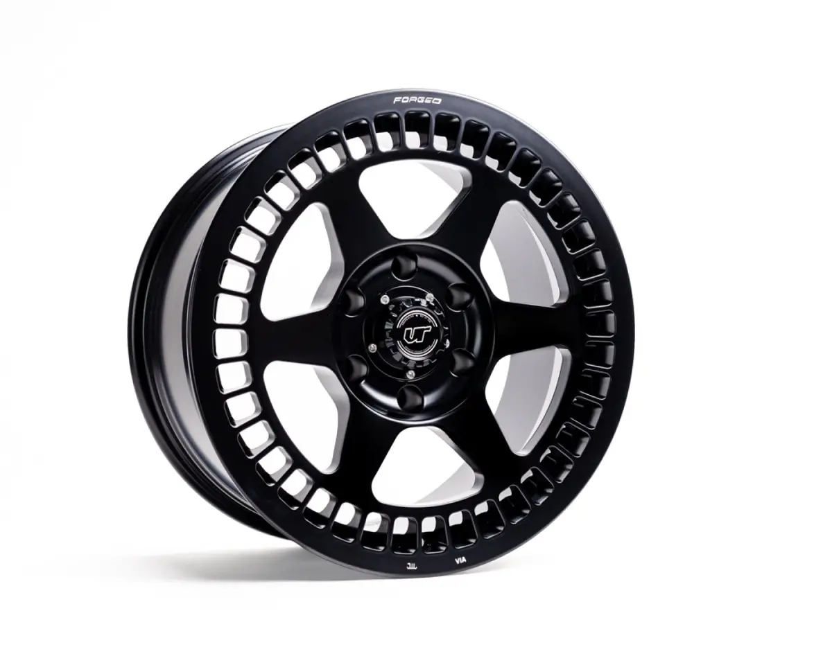 Vr Forged D07 Wheel Matte Black 18X9 12Mm 6X139.7 2