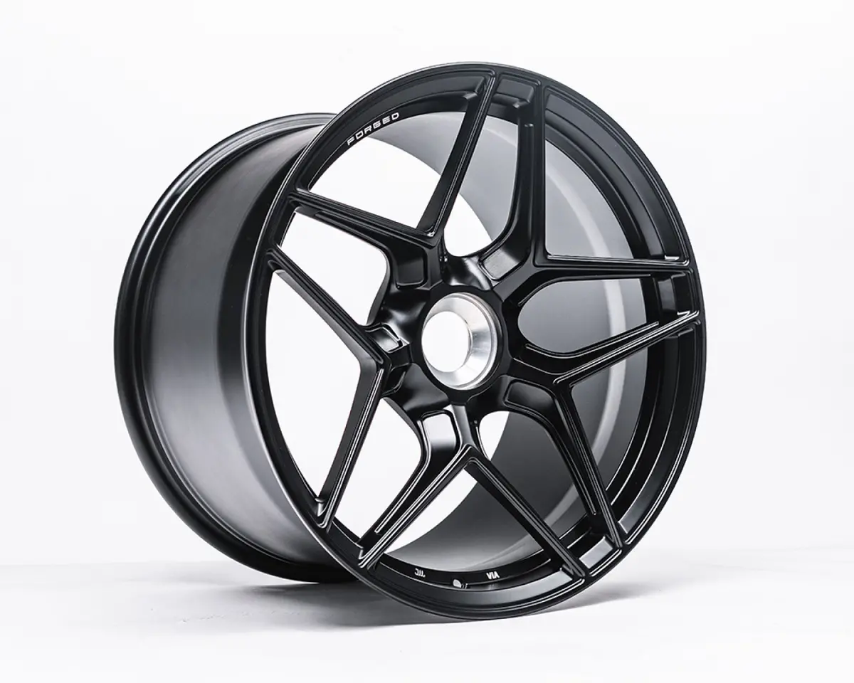 Vr Forged D04 Wheel Matte Black 21X11.5 58Mm Centerlock 1