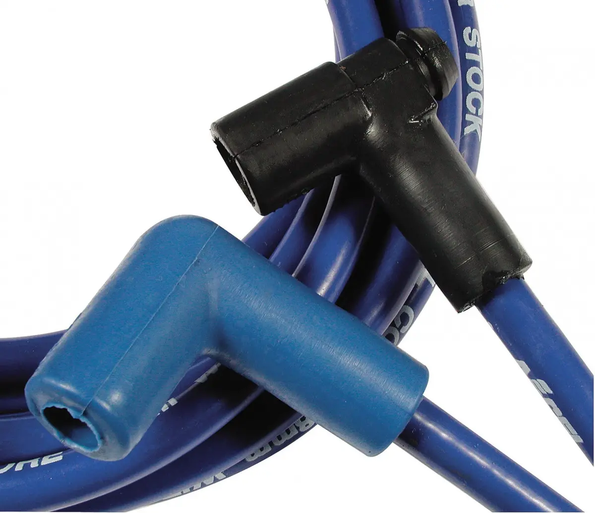 Accel Spark Plug Wire Set - Super Stock Spiral 8Mm - Small Block Gm 5.0/5.7L 1978-86 - Blue 1