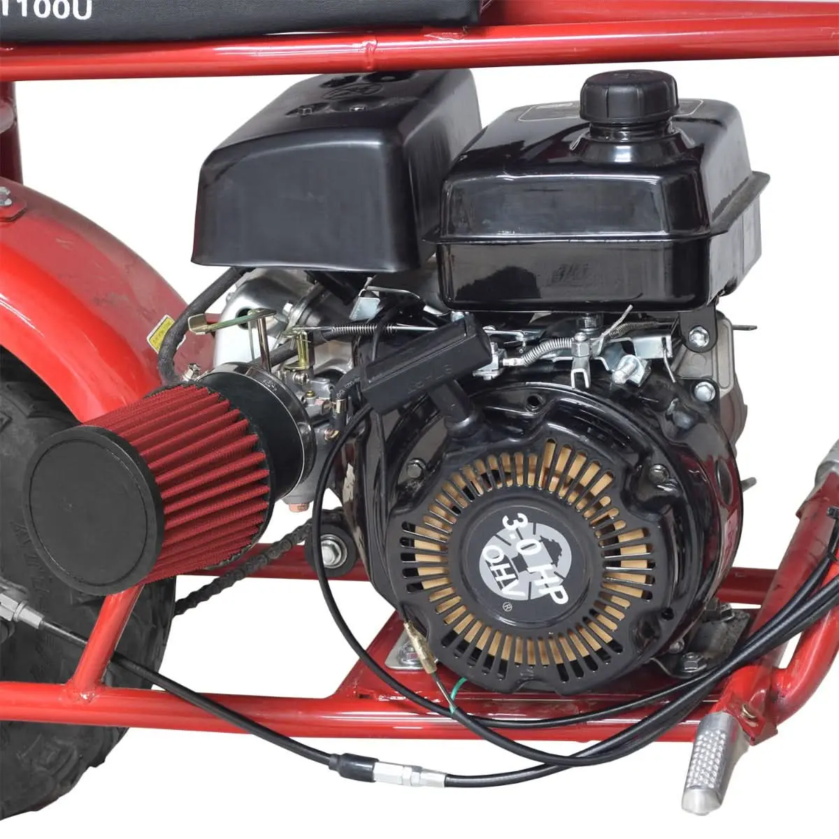 High Performance Air Filter Kit For The Coleman Cc100x & Ct100u Mini Bikes (Missing Hardware) 1