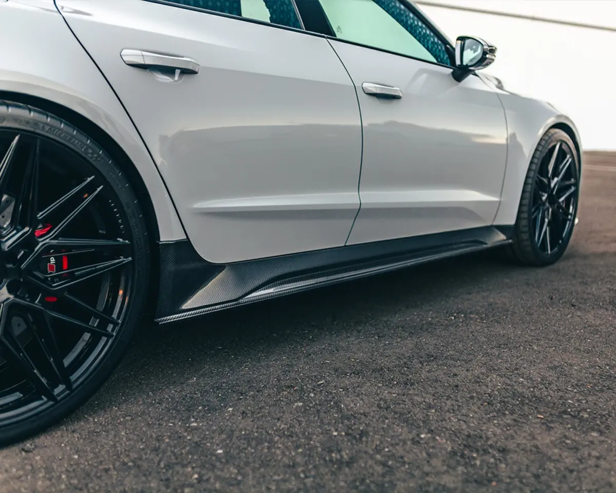 Vr Aero Carbon Fiber Side Skirts Audi Rs7 C8 2