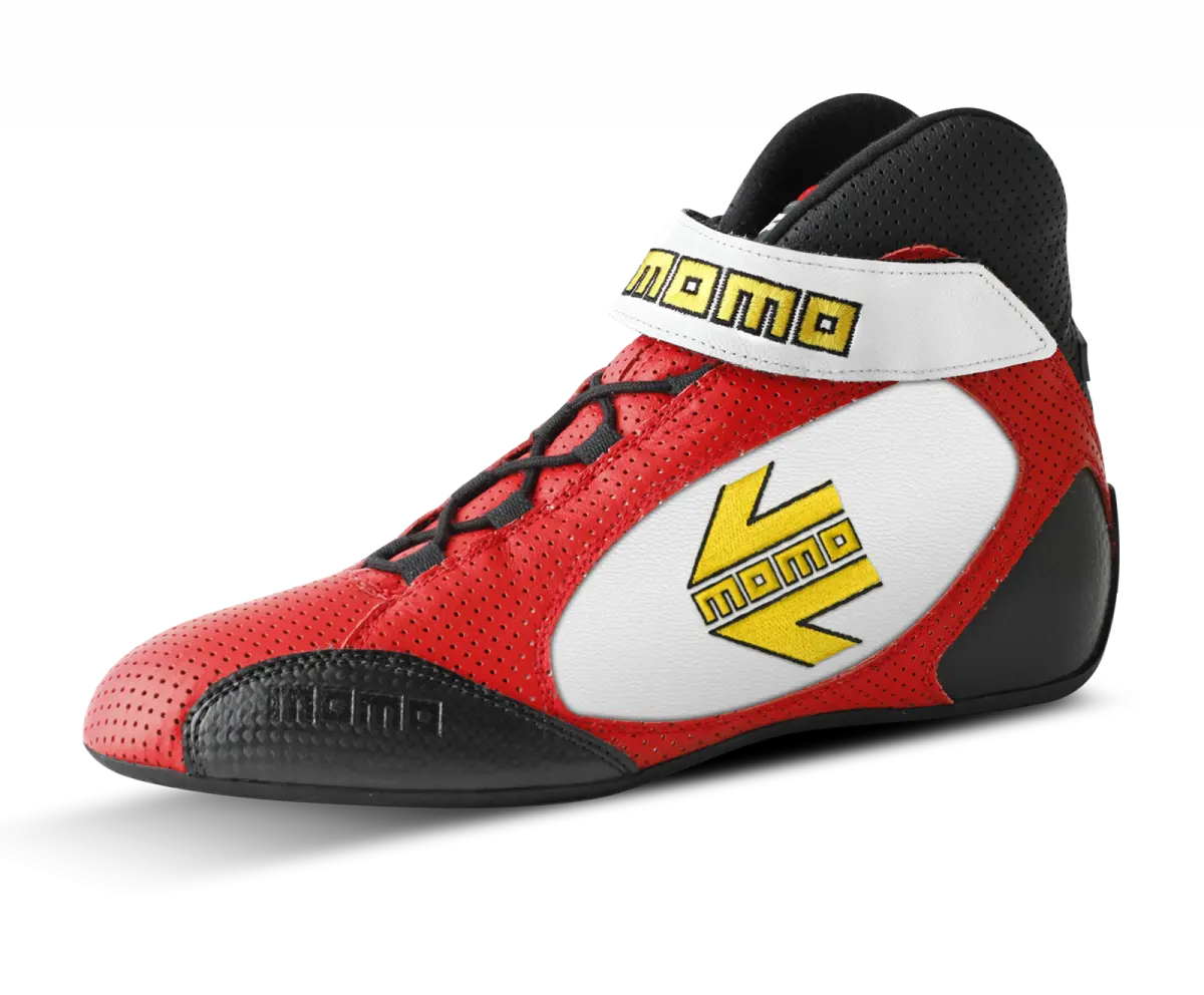 Momo Gt Pro Racing Shoe Red/White Size 44 1