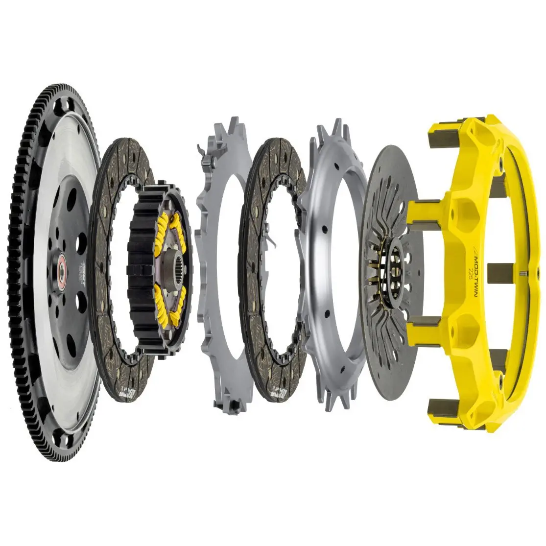 Act Mod Twin Hd Rigid Hub Street Kit W/ Organic Discs | 2004-2021 Subaru Sti 1