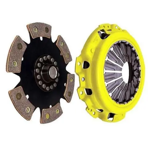 Act Heavy Duty Clutch Kit 6 Puck Solid Disc Mazdaspeed3 2007-2013 / Mazdaspeed6 2006-2007 (Prolite Flywheel) 1
