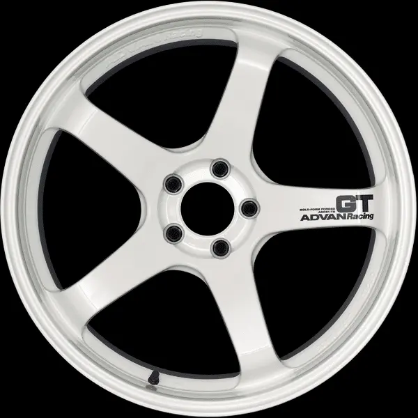 Advan Racinggt Racing White (1 Set) 1