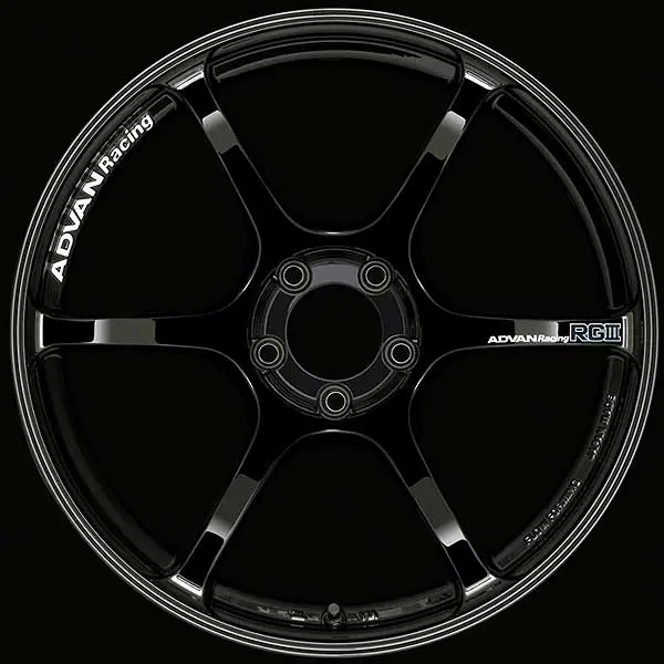 Advan Wheels Rg3 Racing Gloss Black (2 Sets) 1