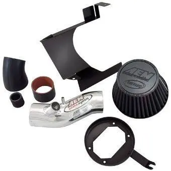 Aem Short Ram Intake Polished Mitsubishi Evo 8 2003-2005 1