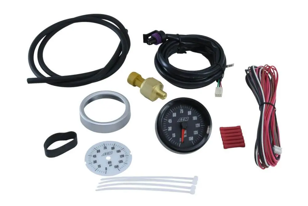 Analog Oil Sae Pressure Gauge. 0~150Psi 1