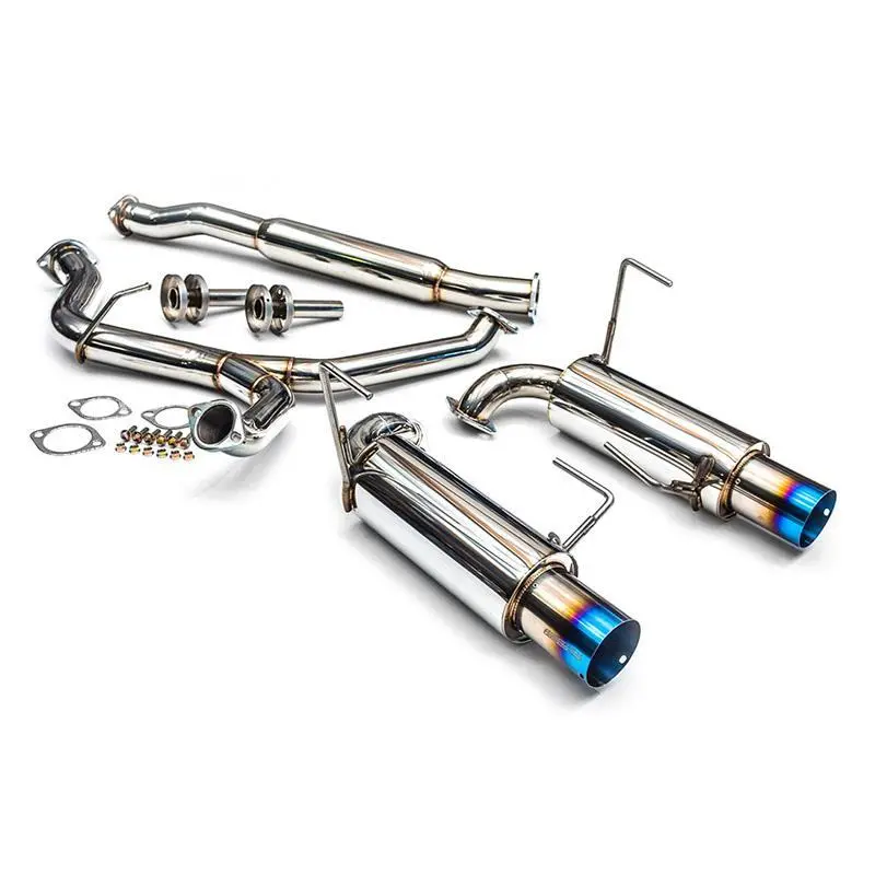 Agency Power Cat-Back Exhaust W/ Dual 4" Tips | 08-21 Subaru Wrx / 11-17 Sti Sedan 1