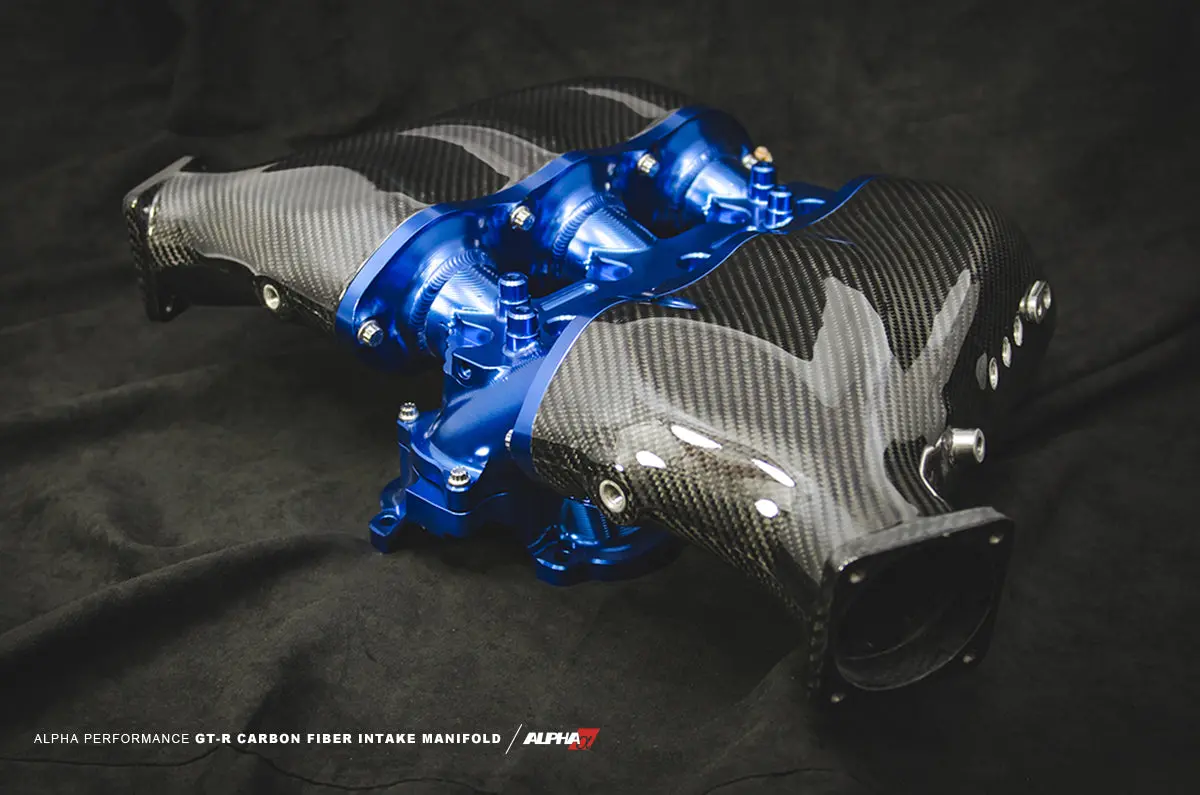 Ams Performance R35 Gt-R Carbon Fiber Intake Manifold 1