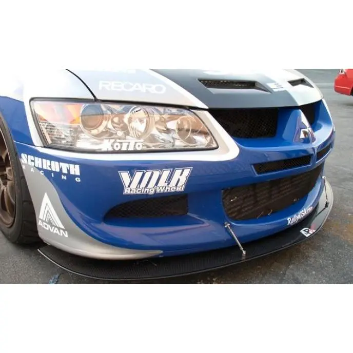 Apr Carbon Fiber Front Wind Splitter Mitsubishi Evo 9 2006 1