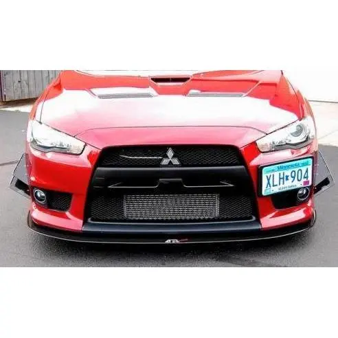 Apr Carbon Fiber Front Wind Splitter Mitsubishi Evo X 2008-2015 1