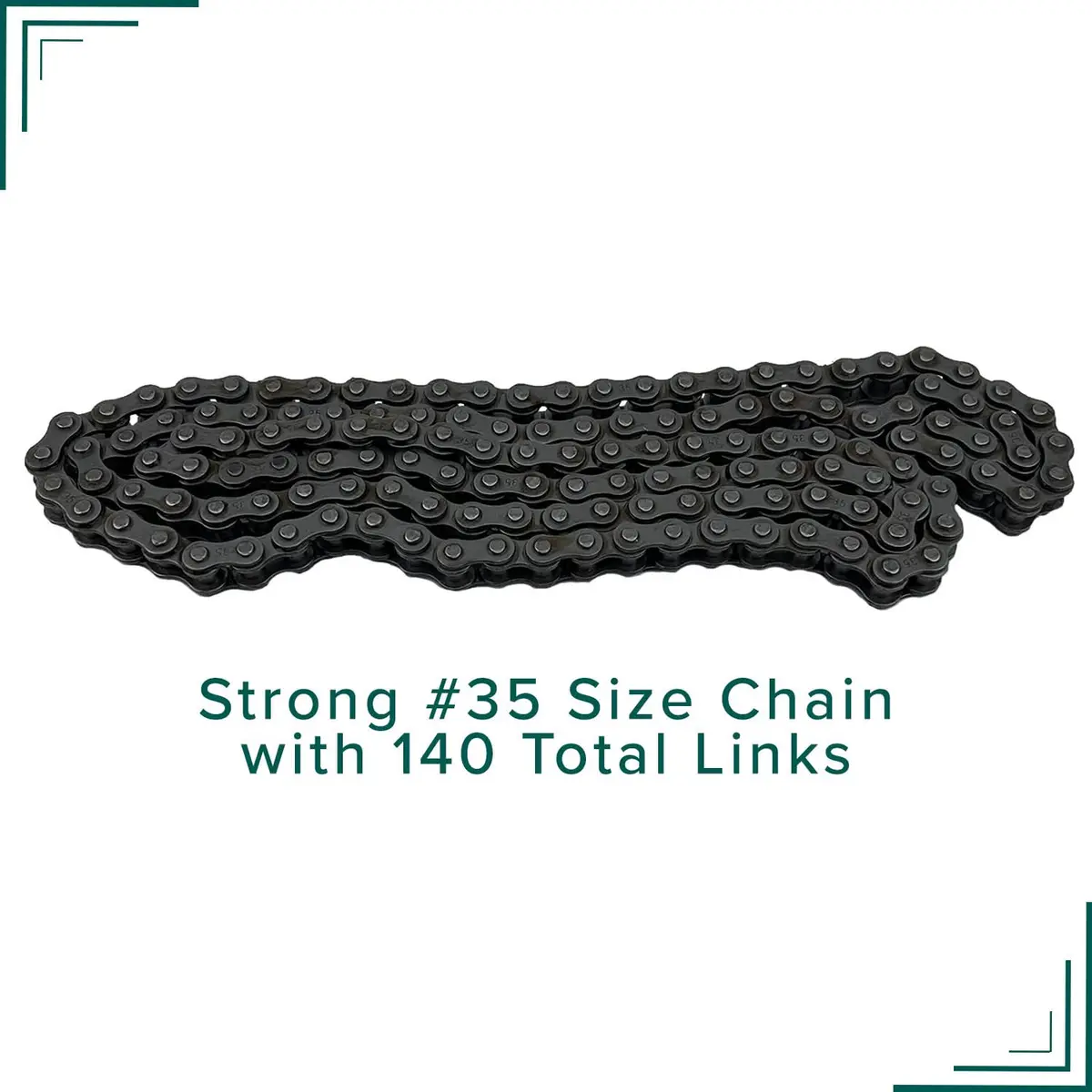140 Link #35 Chain For The Baja Doodle Bug (Blitz, Dirt Bug, Racer) Mini Bike 2