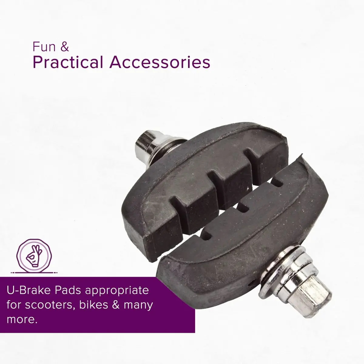 53 Mm Cantilever & U-Brake Pads 2